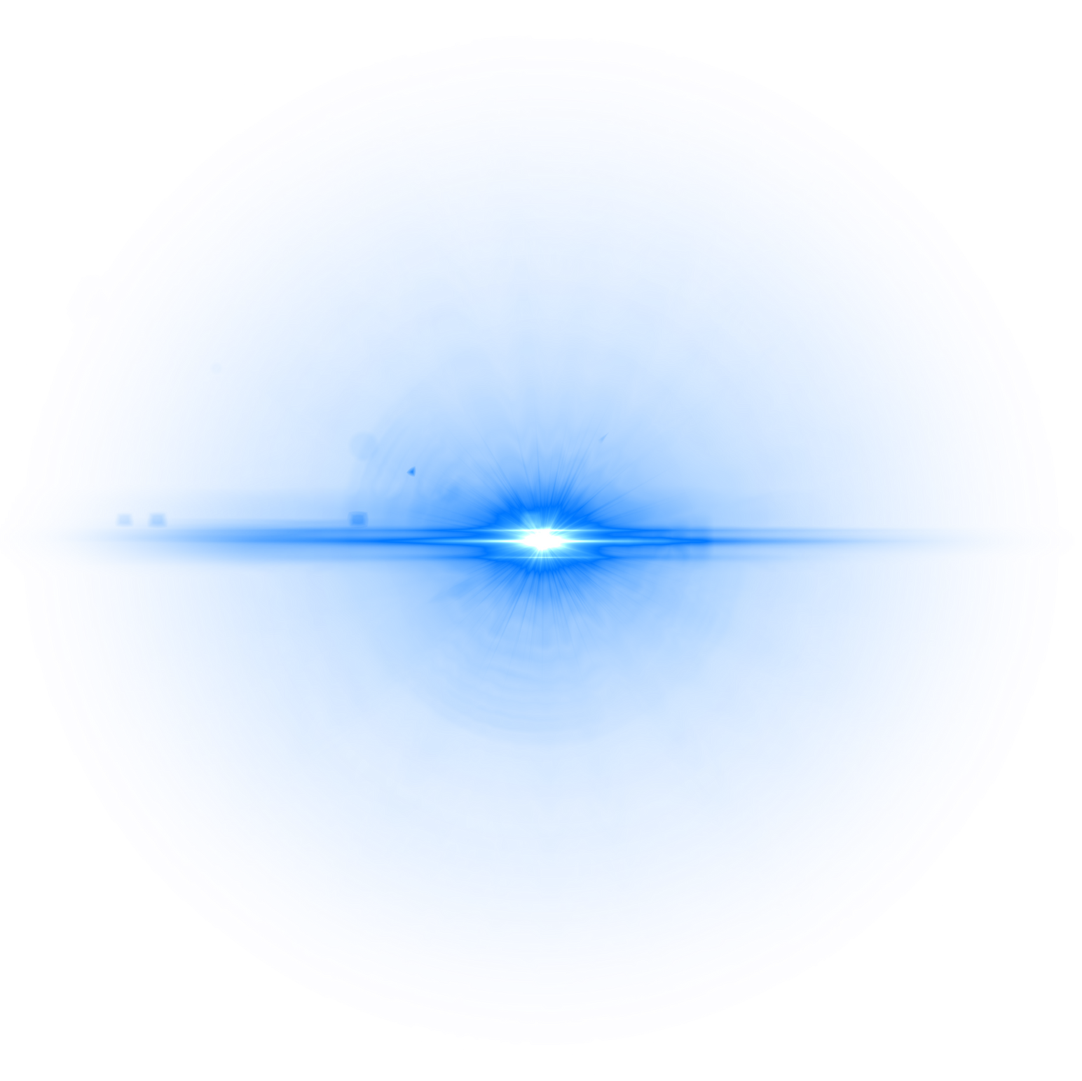 Lens flare light special effect