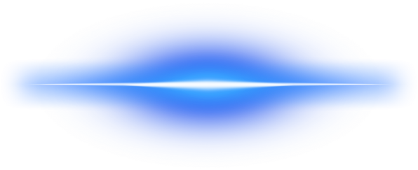 Glowing Blue Neon Line